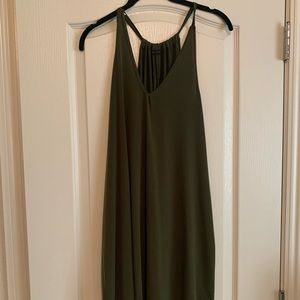 Free With Bundle - Olive green dress